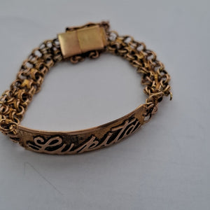 PULSERA ORO 8 K 17.9 GRMS (SEMINUEVO)