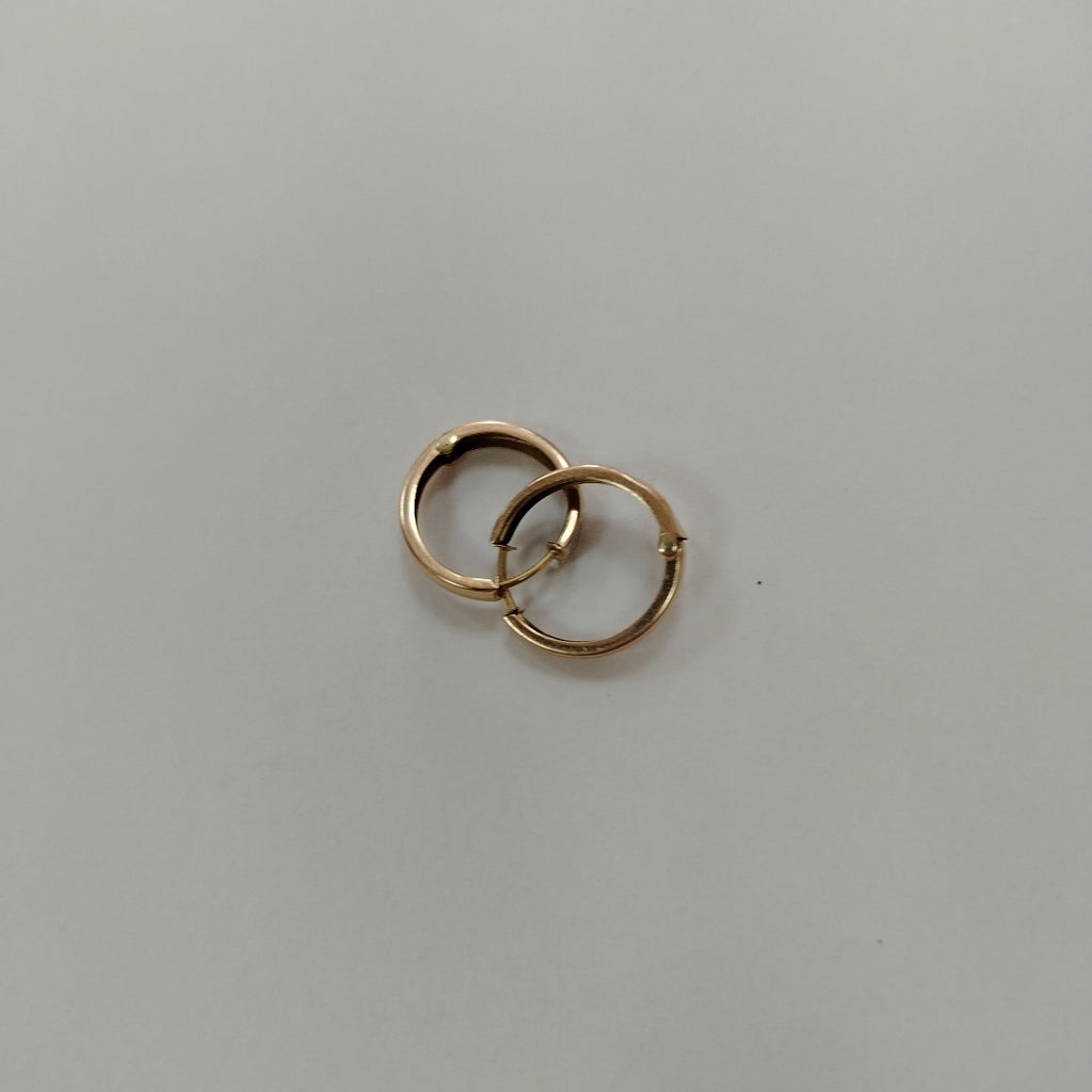 ARRACADAS PAR ORO 14 K 1.8 GRMS (SEMINUEVO)