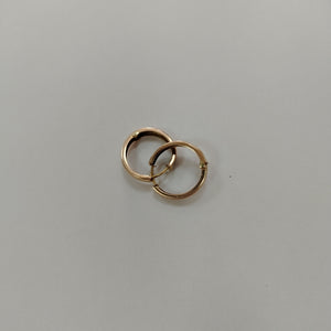 ARRACADAS PAR ORO 14 K 1.8 GRMS (SEMINUEVO)