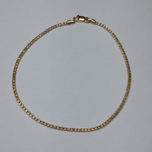 PULSERAS CABALLERO ORO 14K 2.5 (NUEVO)