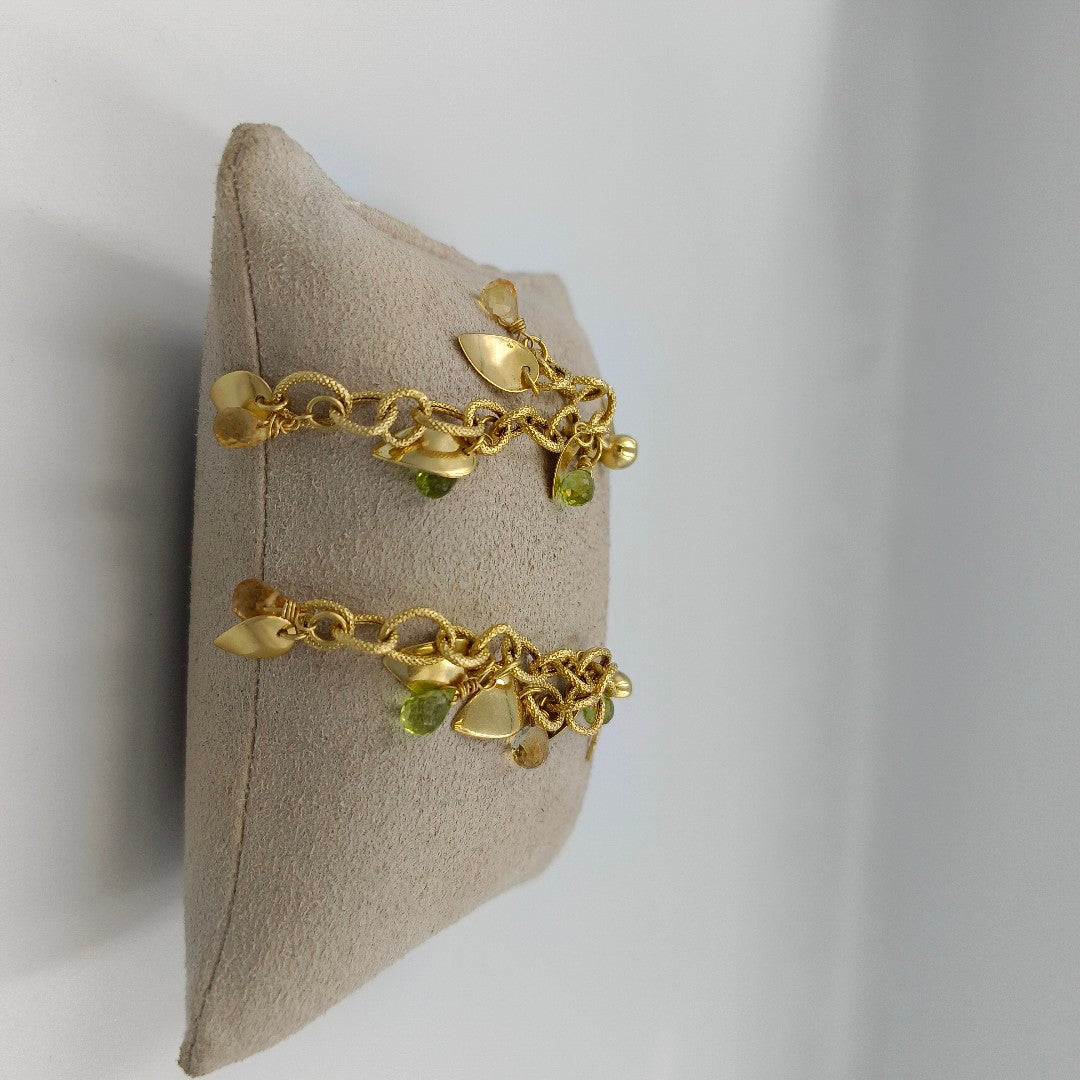 BROQUELES PAR ORO 14 K 5,80 GRMS (SEMINUEVO)