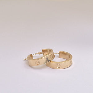 ARRACADAS ORO 14K 2.4 (NUEVO)