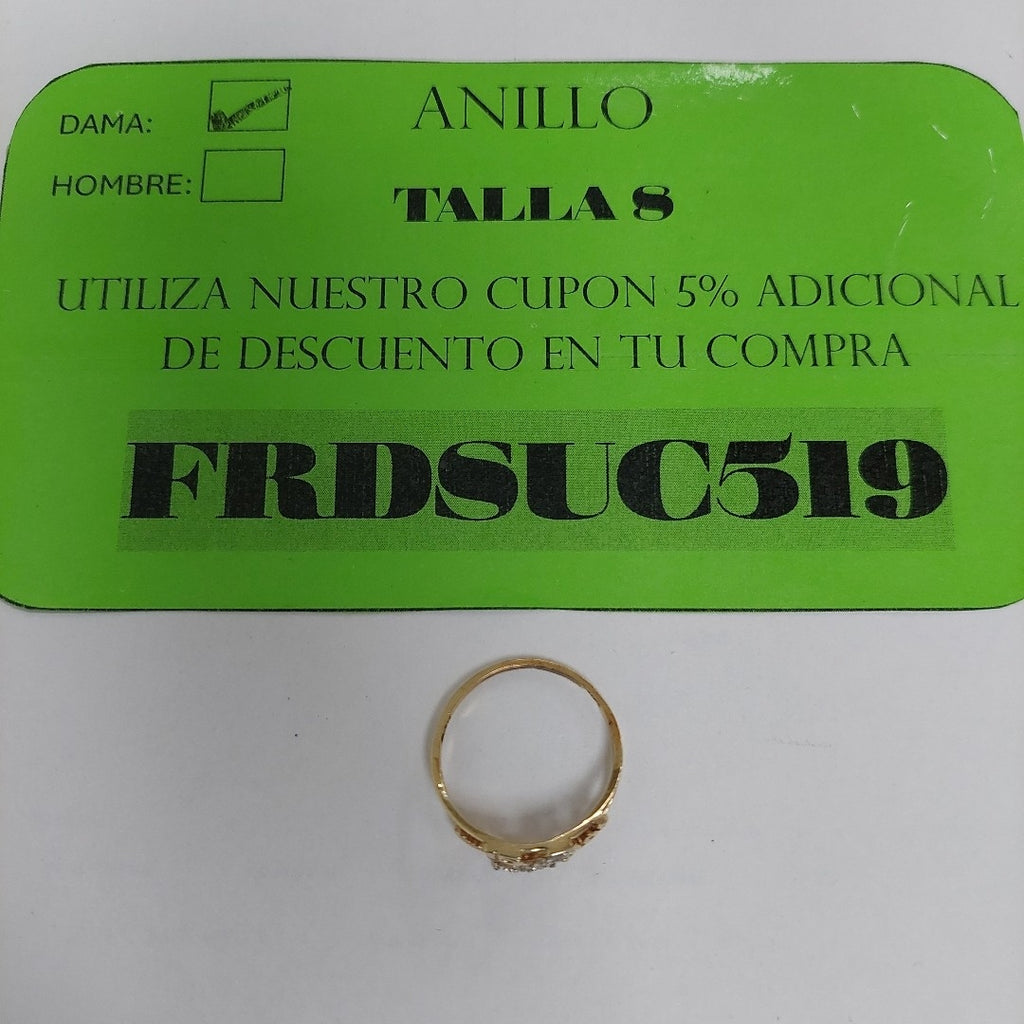 ANILLITO ORO 14 K 1.7 GRMS (SEMINUEVO)