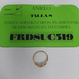 ANILLITO ORO 14 K 1.7 GRMS (SEMINUEVO)