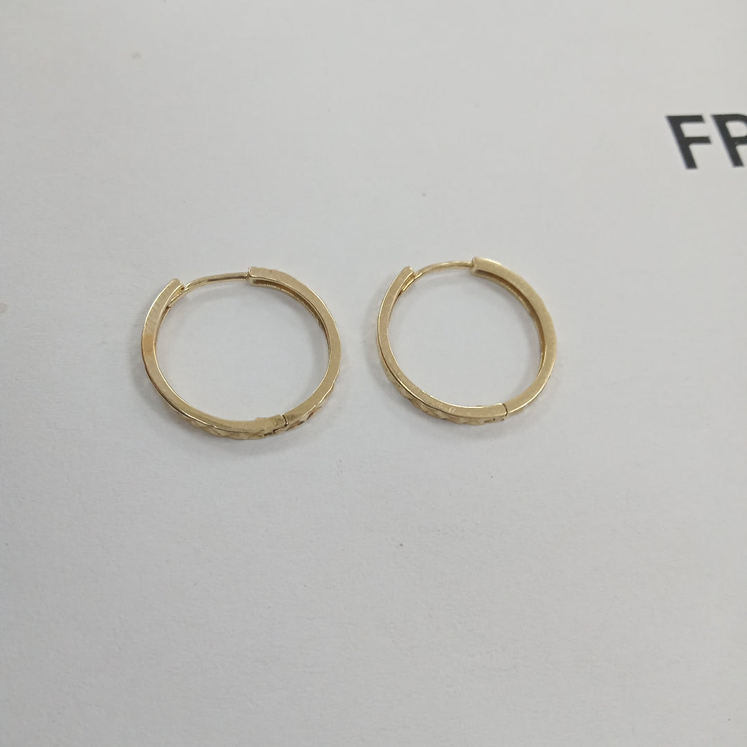 ARRACADAS PAR ORO 14 K 1,70 GRMS (SEMINUEVO)