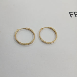 ARRACADAS PAR ORO 14 K 1,70 GRMS (SEMINUEVO)