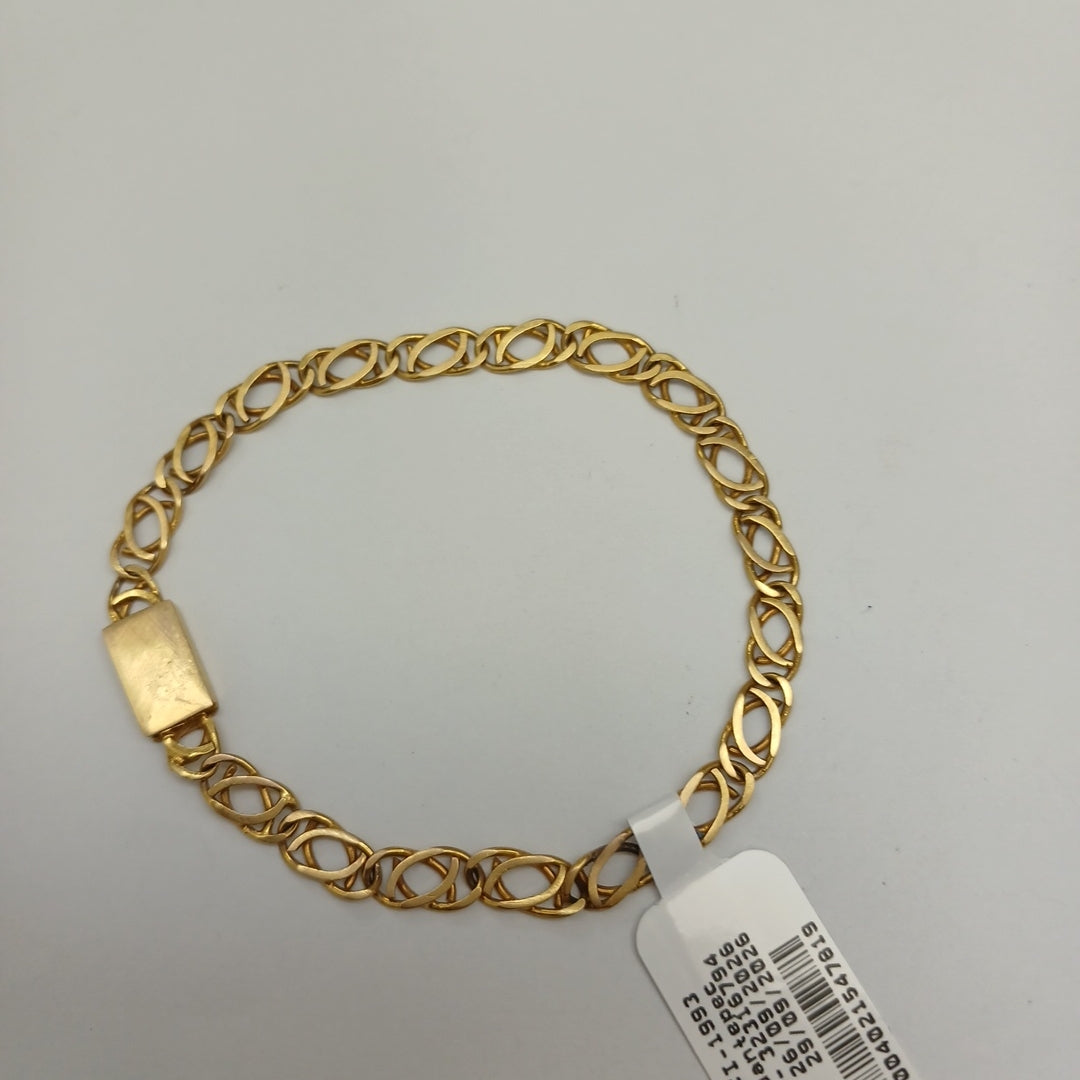 PULSERA ORO 10 K 4.9 GRMS (SEMINUEVO)