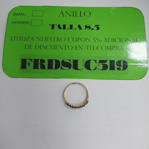 ANILLITO ORO 14 K 2,10 GRMS (SEMINUEVO)