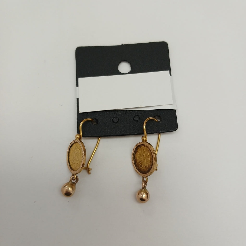 ARETES PAR ORO 10 K 3.9 GRMS (SEMINUEVO)
