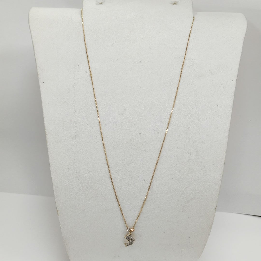GARGANTILLA ORO 14 K 1.1 GRMS (SEMINUEVO)