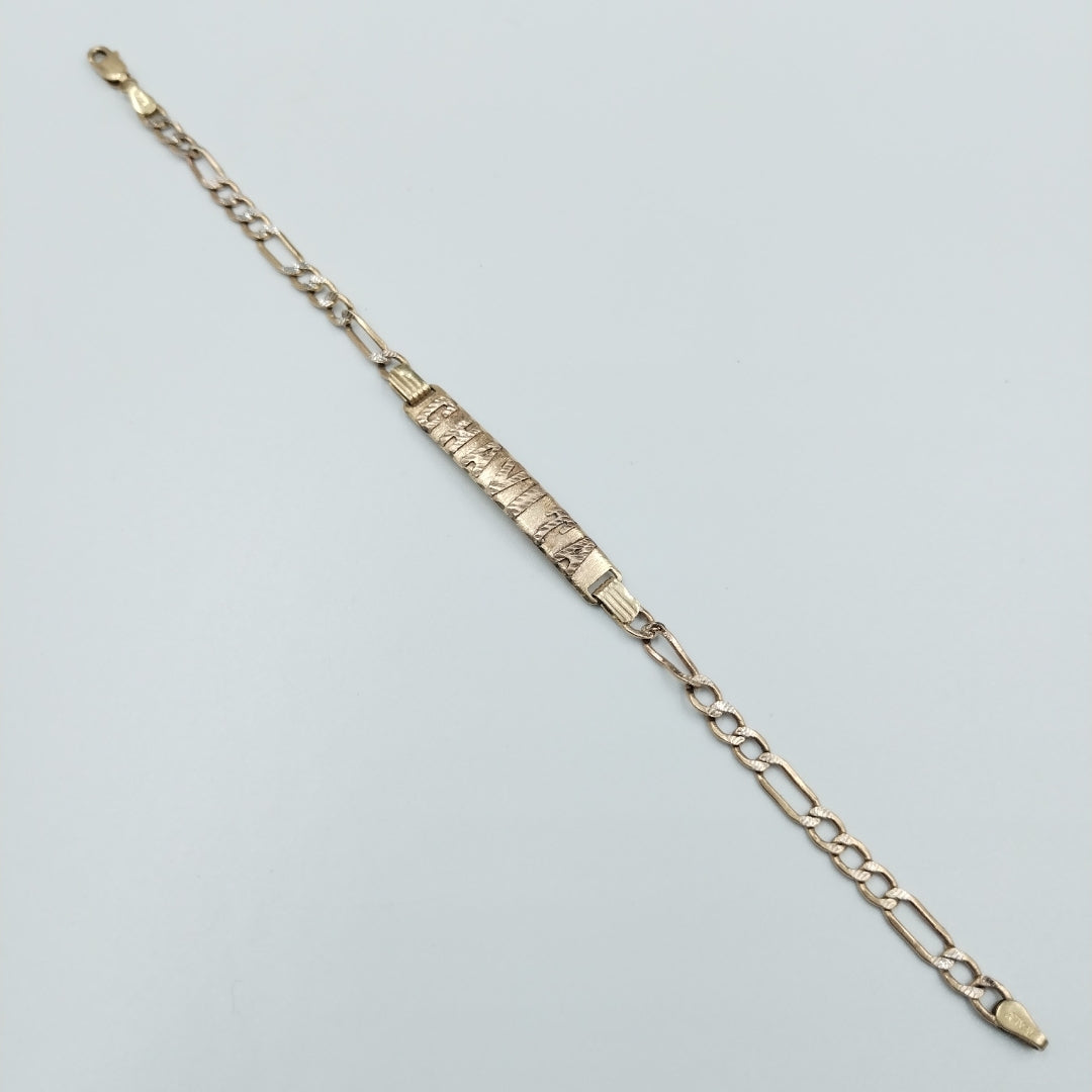 ESCLAVA ORO, RODIADO 14 K 5.3 GRMS (SEMINUEVO)