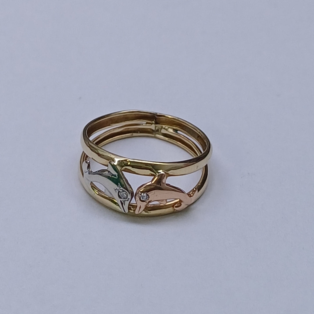 ANILLO ORO 10 K 1.4 GRMS (SEMINUEVO)
