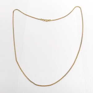 CADENA ORO COMBINADO 14 K 7,40 GRMS (SEMINUEVO)