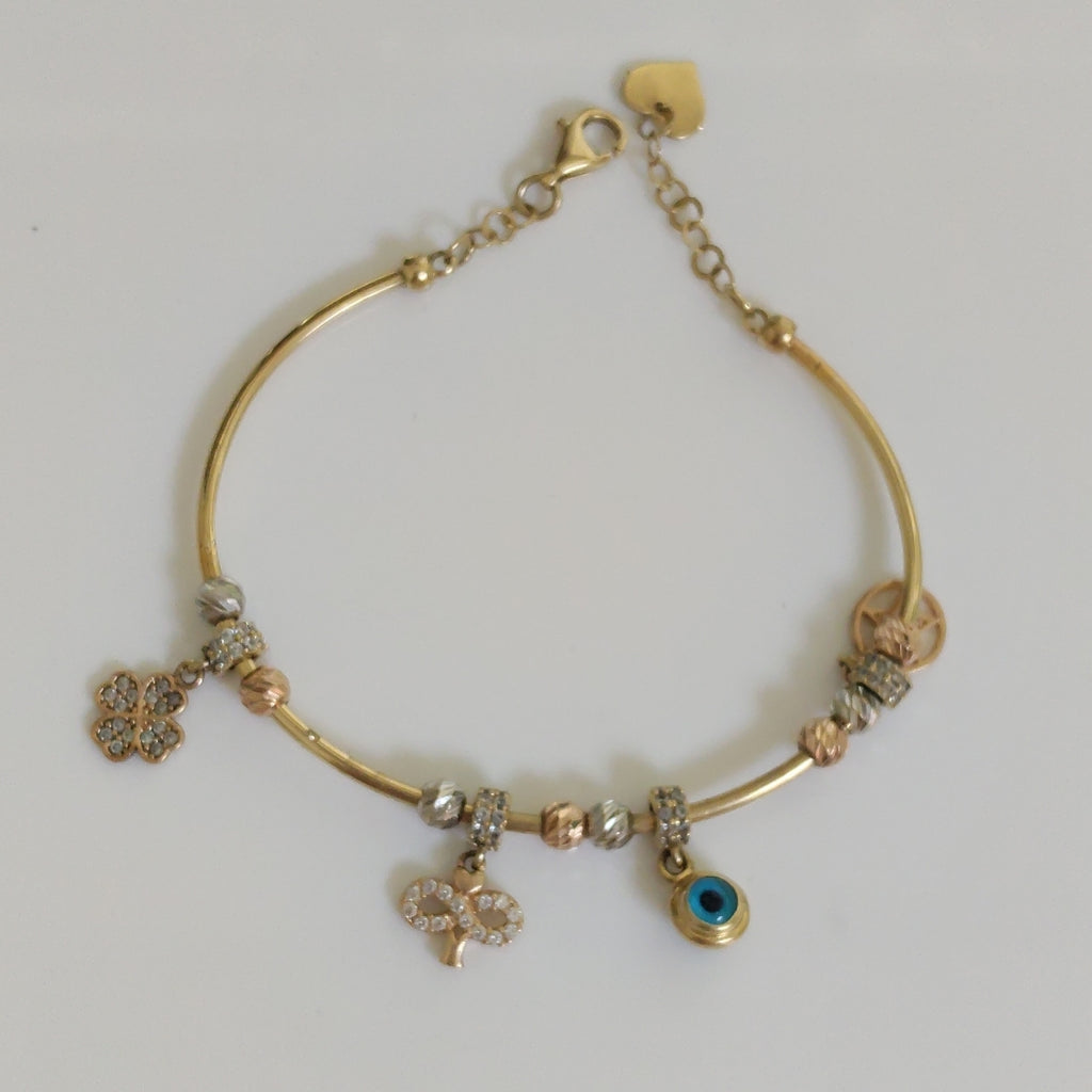 PULSERA ORO 14 K 6.9 GRMS (SEMINUEVO)