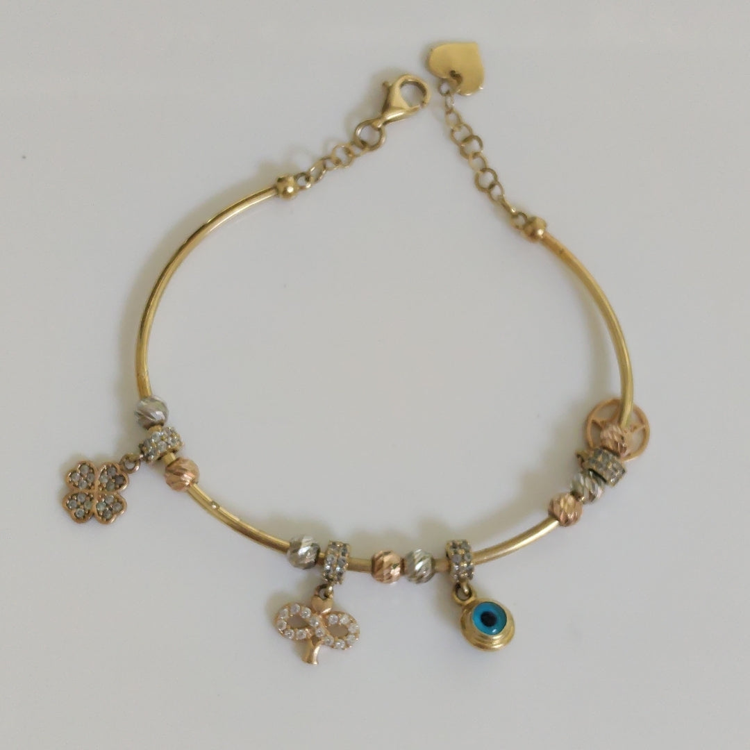 PULSERA ORO 14 K 6.9 GRMS (SEMINUEVO)