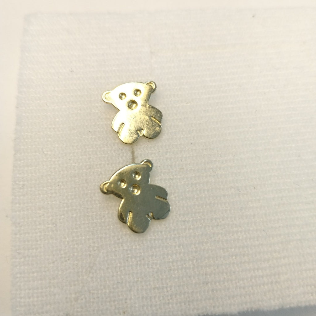 BROQUELES ORO 14K 1.5 (NUEVO)