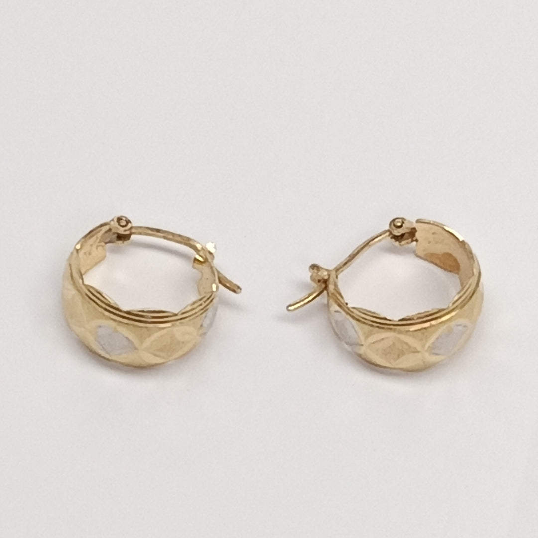 ARRACADAS PAR ORO 10 K 1,80 GRMS (SEMINUEVO)