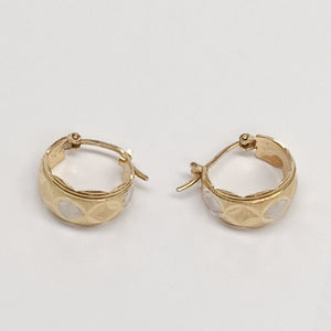 ARRACADAS PAR ORO 10 K 1,80 GRMS (SEMINUEVO)