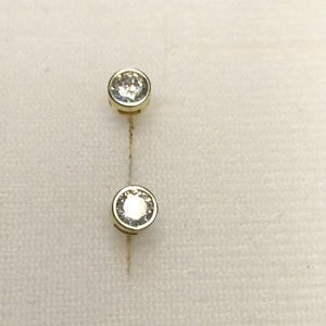BROQUELES ORO 14K 1.2 (NUEVO)