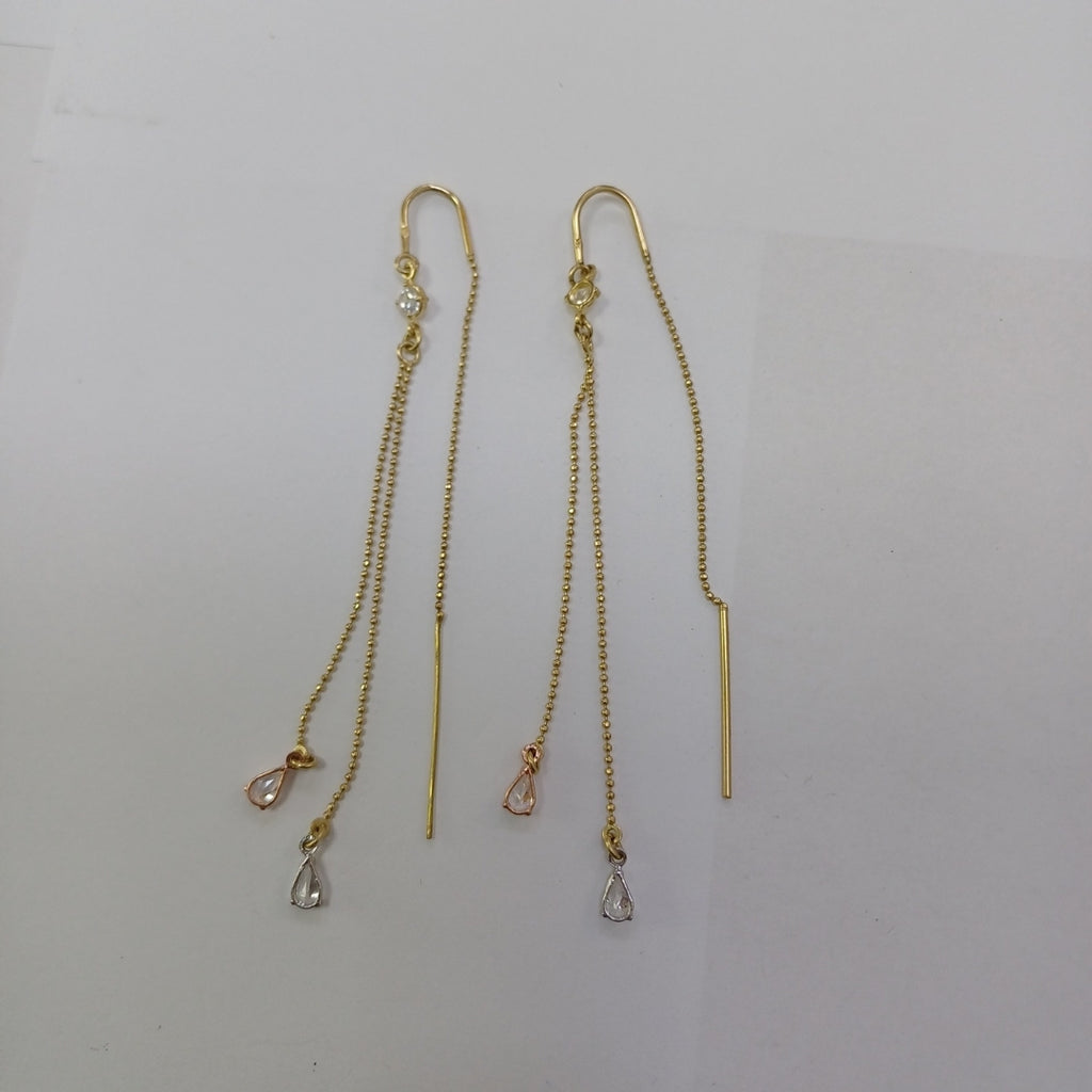 VIOLADORES PAR ORO 14 K 3,10 GRMS (SEMINUEVO)