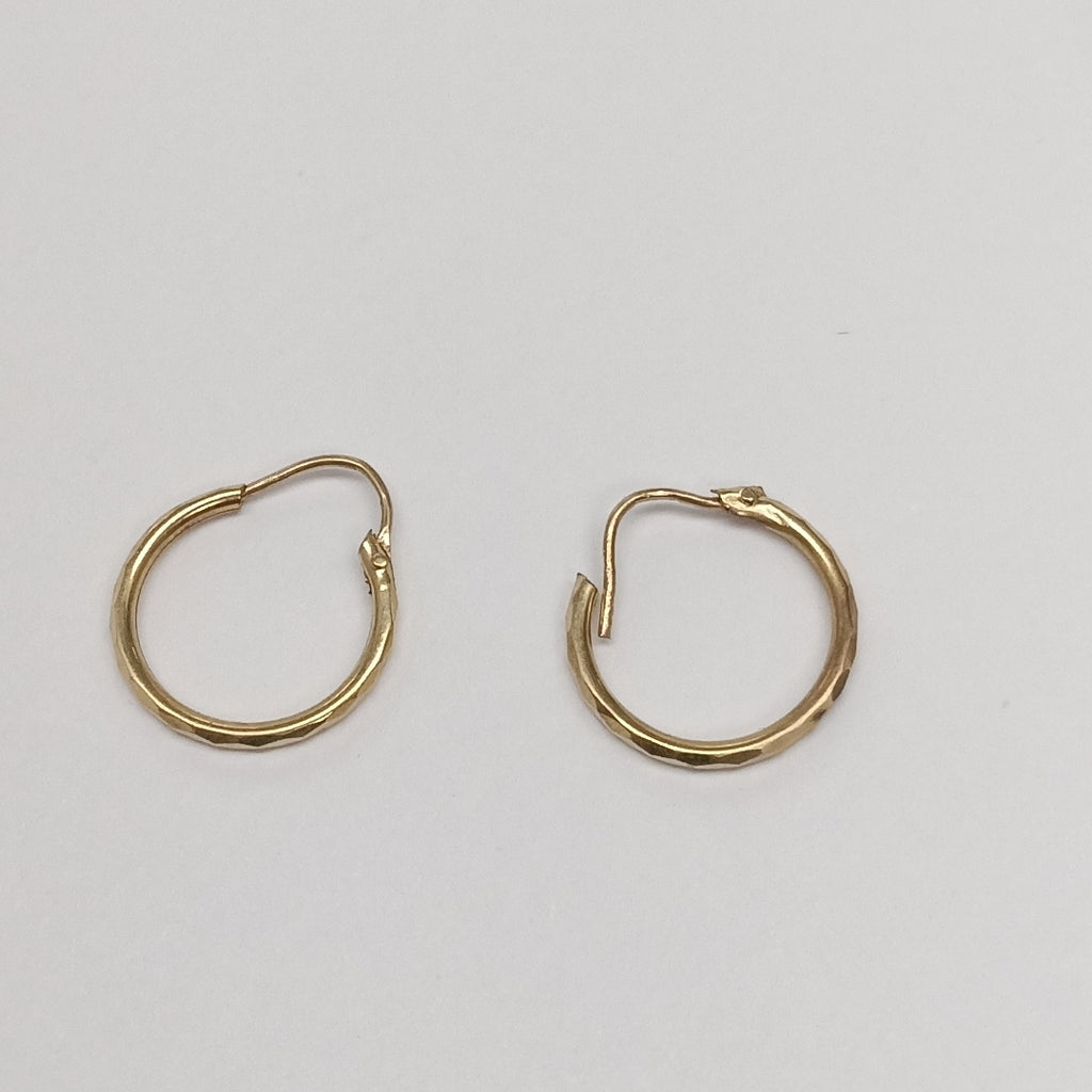 ARRACADAS PAR ORO 8 K 0.8 GRMS (SEMINUEVO)