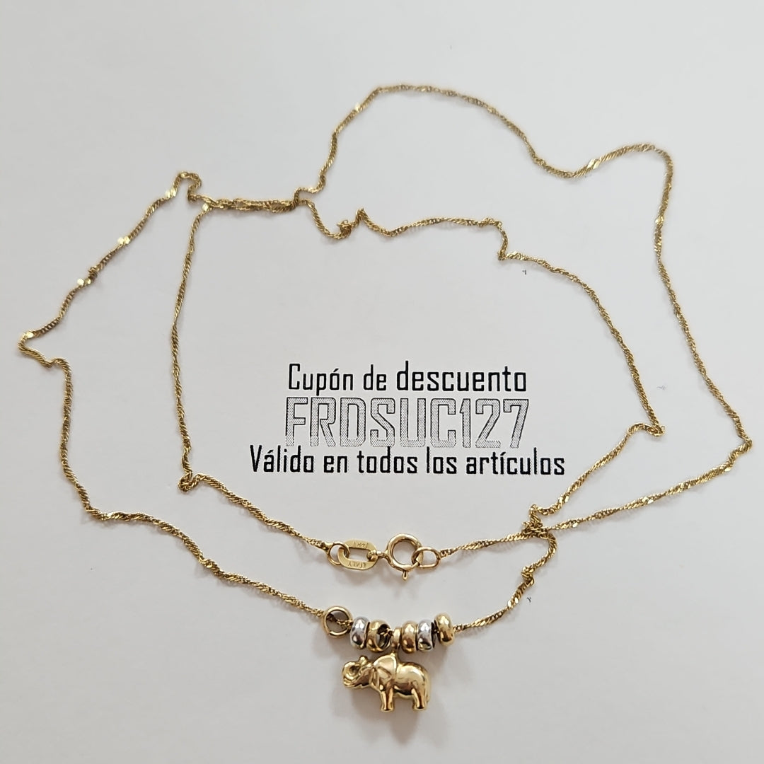 CADENA ORO 14 K 1.5 GRMS (SEMINUEVO)