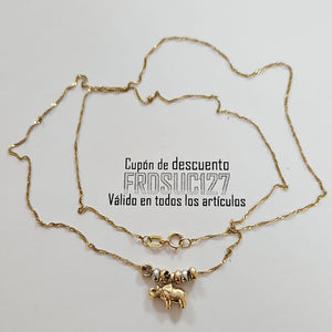 CADENA ORO 14 K 1.5 GRMS (SEMINUEVO)