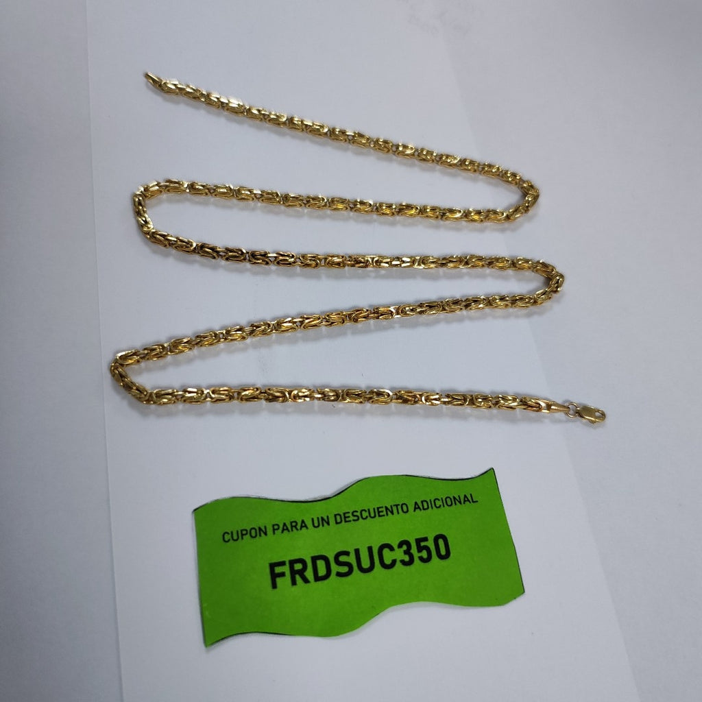 CADENA ORO 14 K 12.1 GRMS (SEMINUEVO)