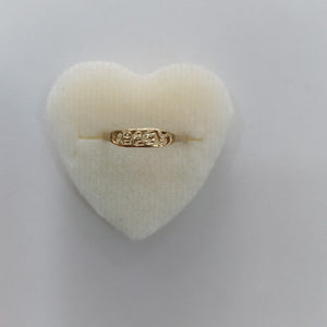 ANILLO ORO 8 K 0,70 GRMS (SEMINUEVO)