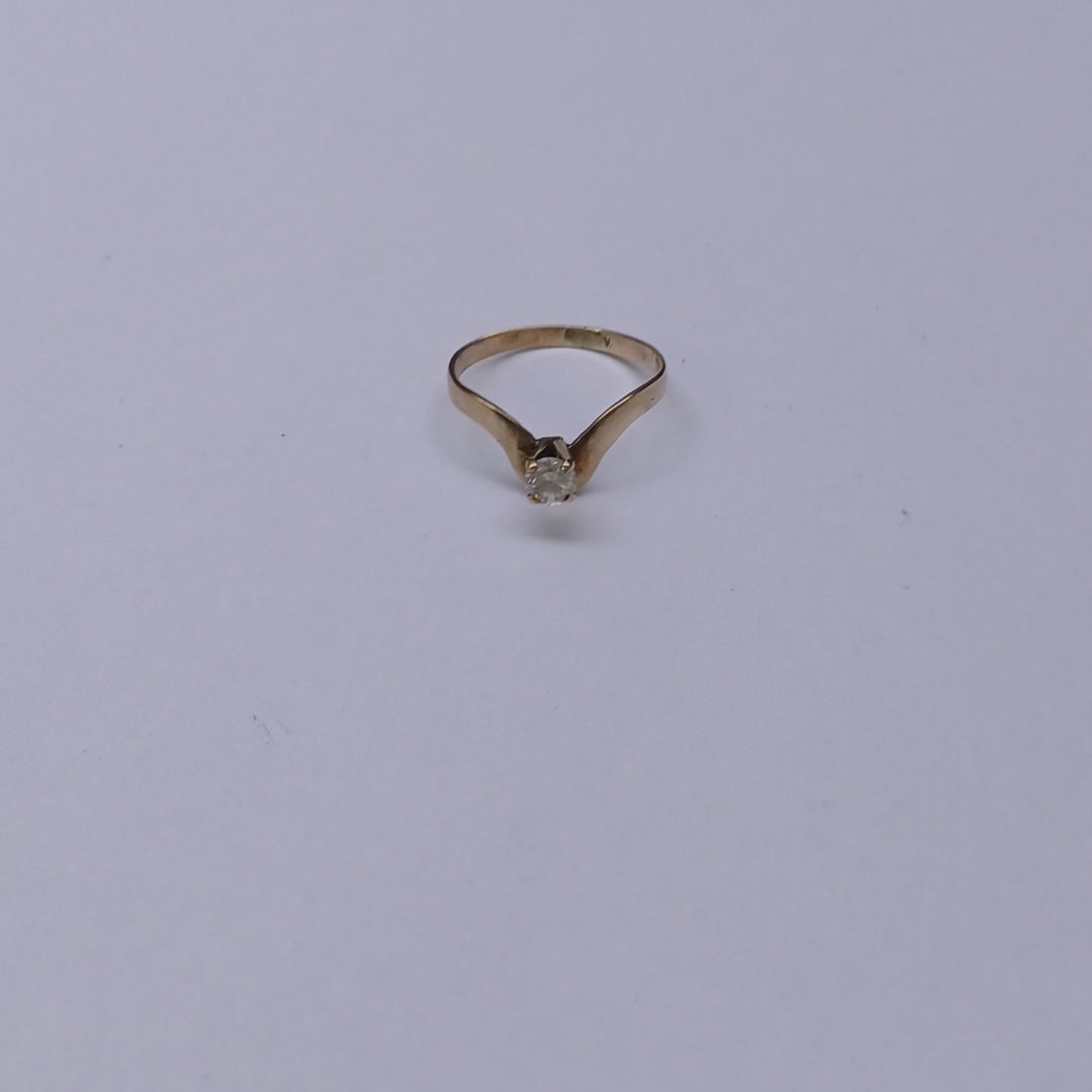 ANILLO ORO 10 K 1.2 GRMS (SEMINUEVO)