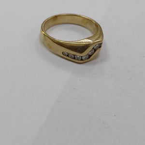ANILLO ORO 14 K 10,20 GRMS (SEMINUEVO)