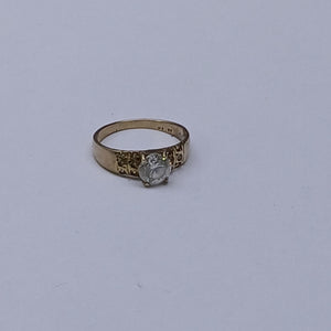 ANILLO ORO 10 K 2.1 GRMS (SEMINUEVO)