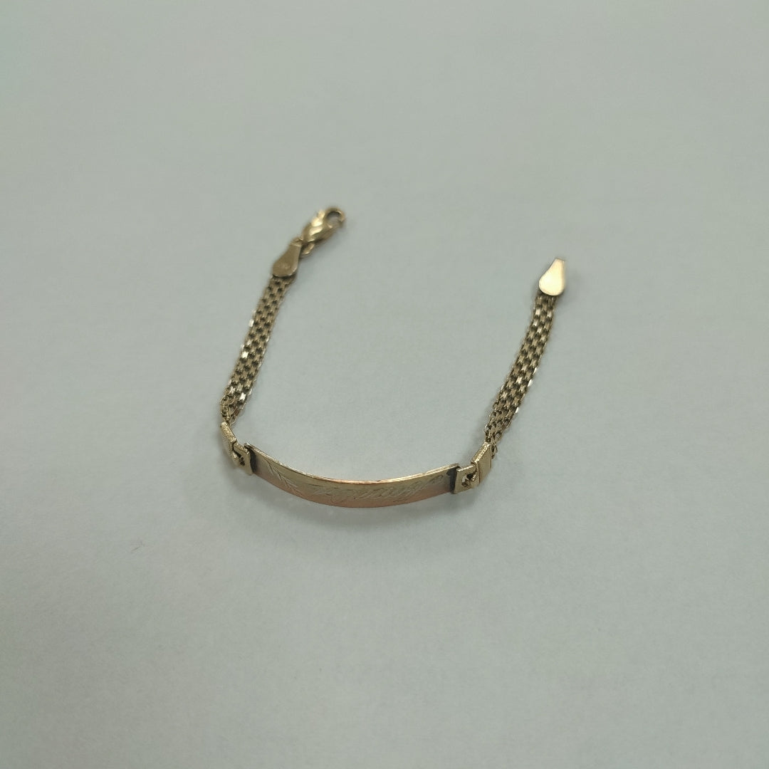 ESCLAVA ORO 14 K 4.3 GRMS (SEMINUEVO)