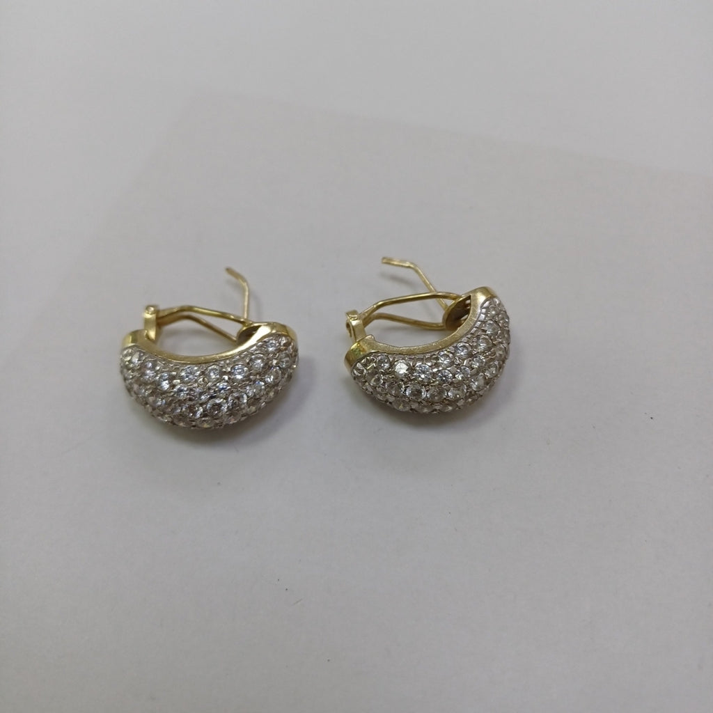 ARETES PAR ORO 14 K 13,20 GRMS (SEMINUEVO)