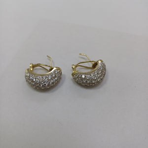 ARETES PAR ORO 14 K 13,20 GRMS (SEMINUEVO)