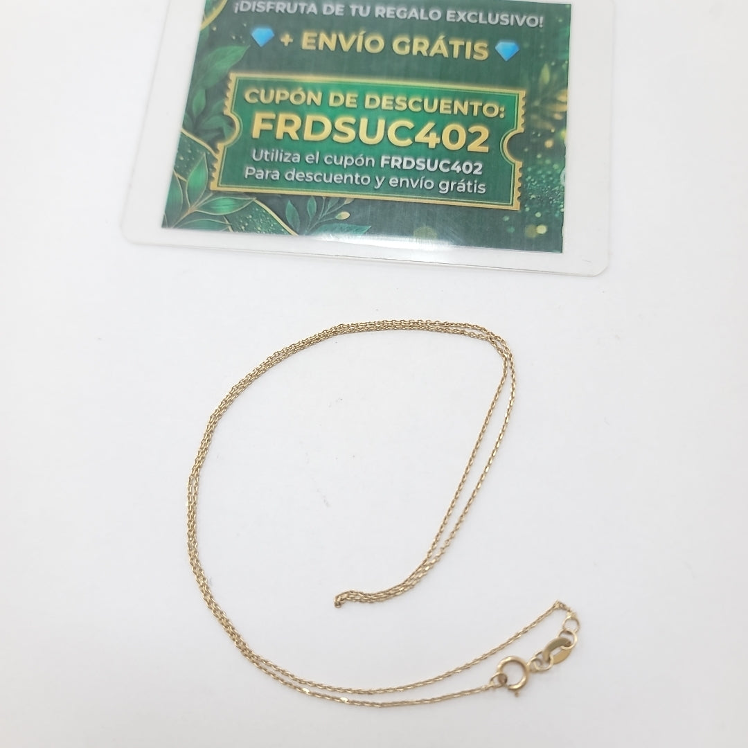 CADENA ORO 10 K 1,40 GRMS (SEMINUEVO)