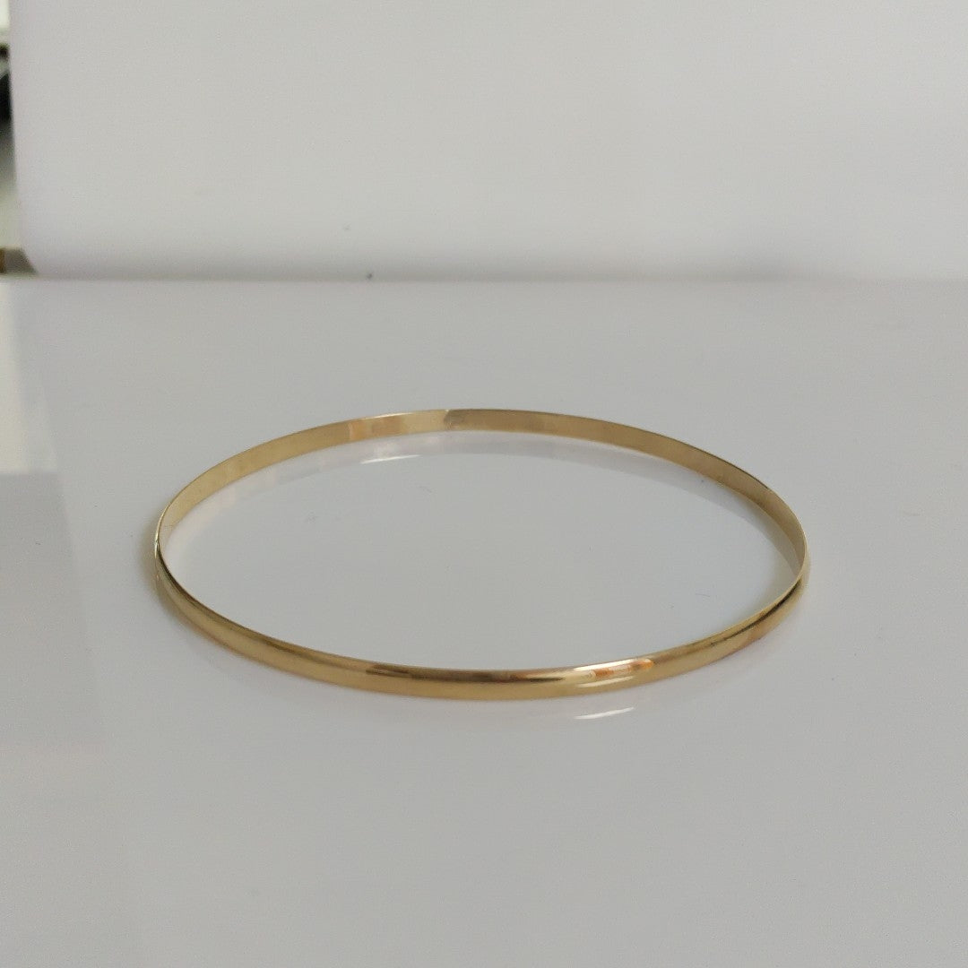 PULSERA RIGIDA ORO 14 K 5.5 GRMS (SEMINUEVO)