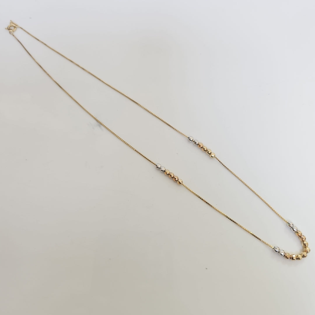 GARGANTILLA ORO 14 K 3,10 GRMS (SEMINUEVO)