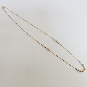 GARGANTILLA ORO 14 K 3,10 GRMS (SEMINUEVO)