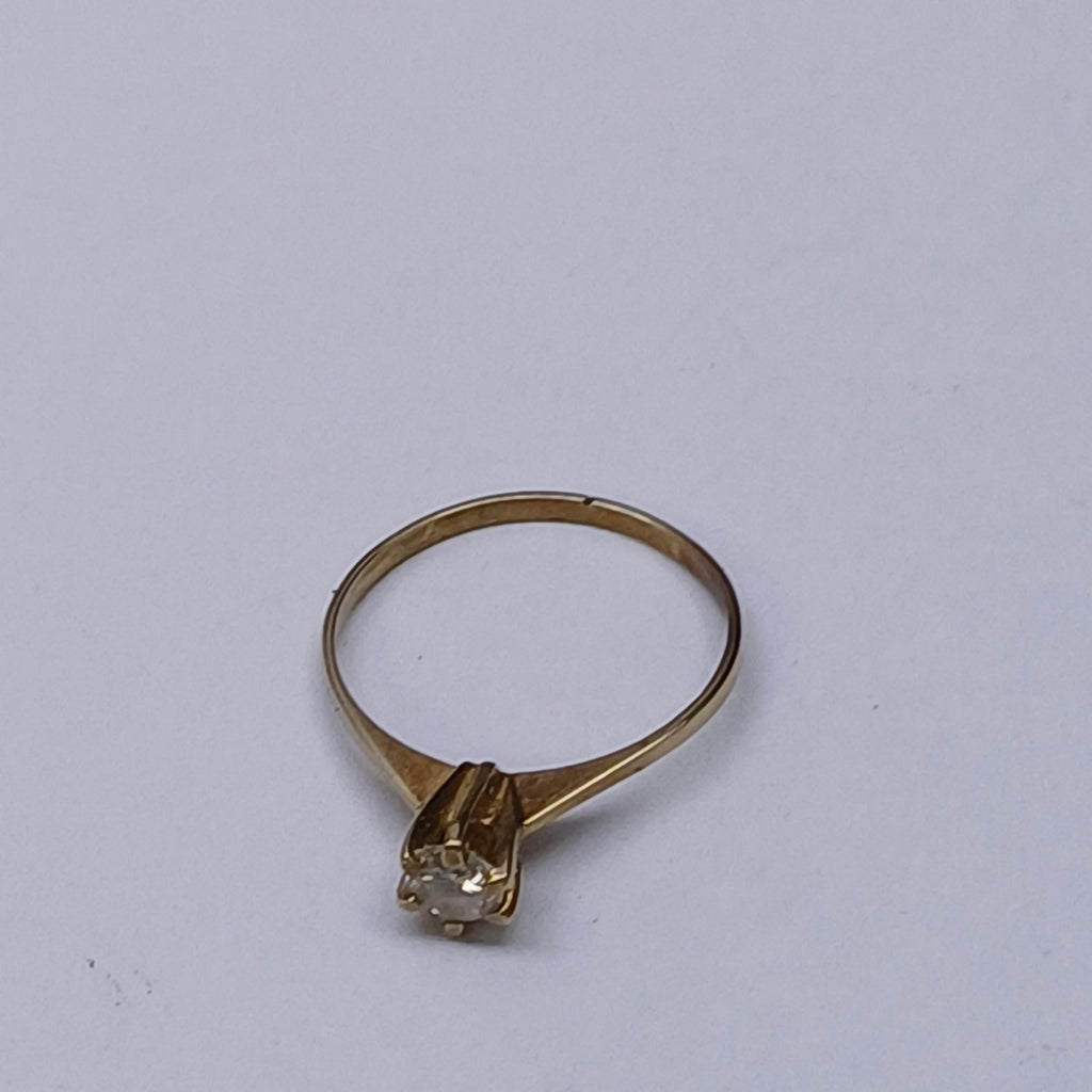 ANILLO ORO 10 K 1.3 GRMS (SEMINUEVO)