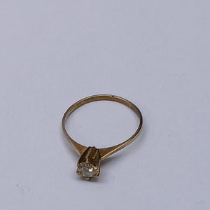 ANILLO ORO 10 K 1.3 GRMS (SEMINUEVO)