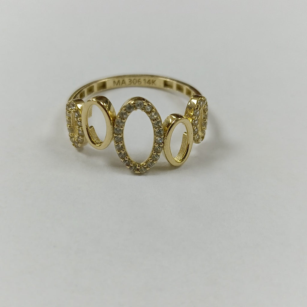 ANILLOS DAMA ORO 14K 2 (NUEVO)