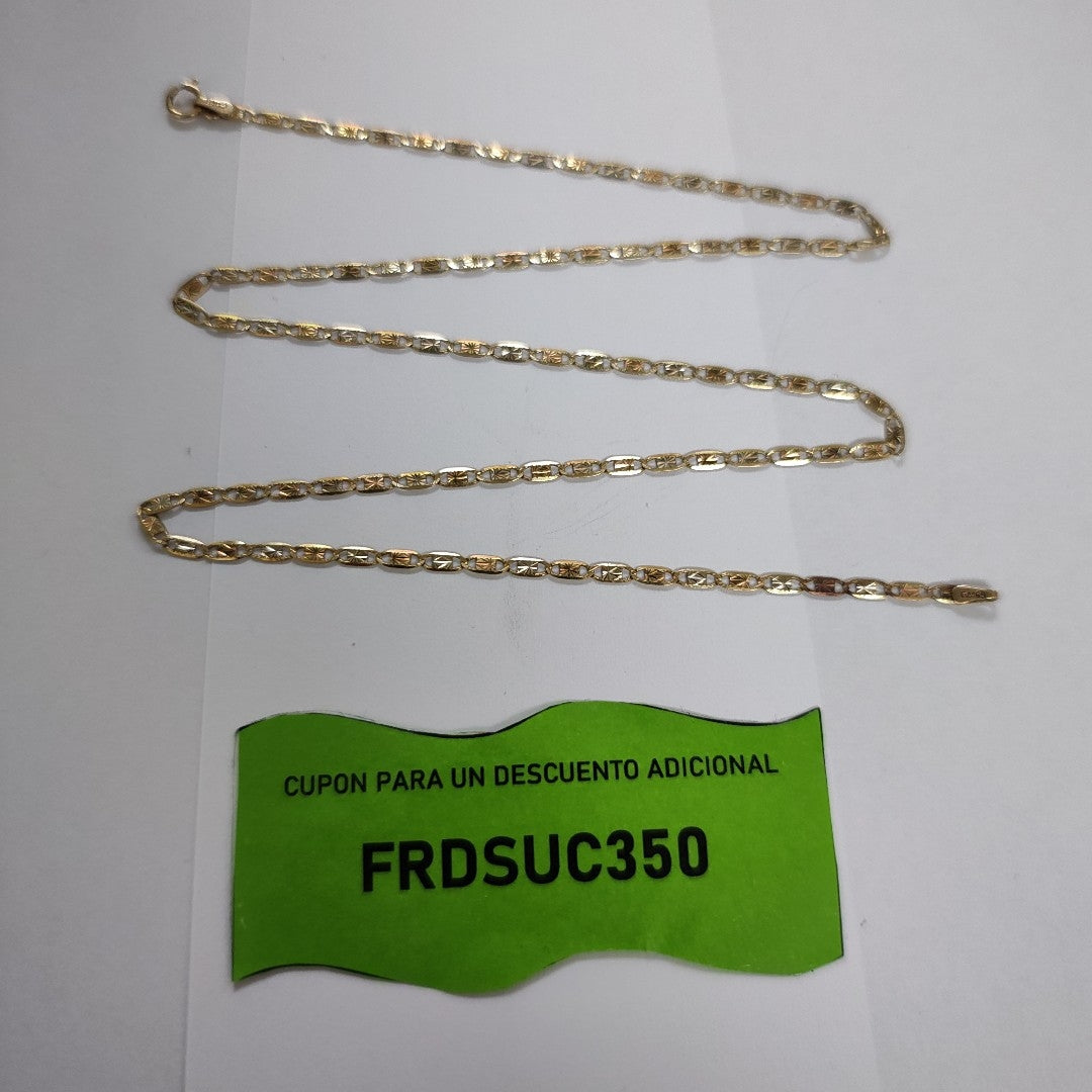 CADENA ORO 10 K 3,80 GRMS (SEMINUEVO)