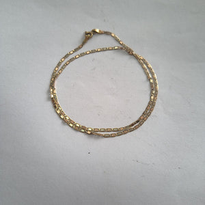 CADENA ORO COMBINADO 10 K 2.3 GRMS (SEMINUEVO)