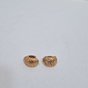 ARETES PAR ORO 14 K 2.8 GRMS (SEMINUEVO)