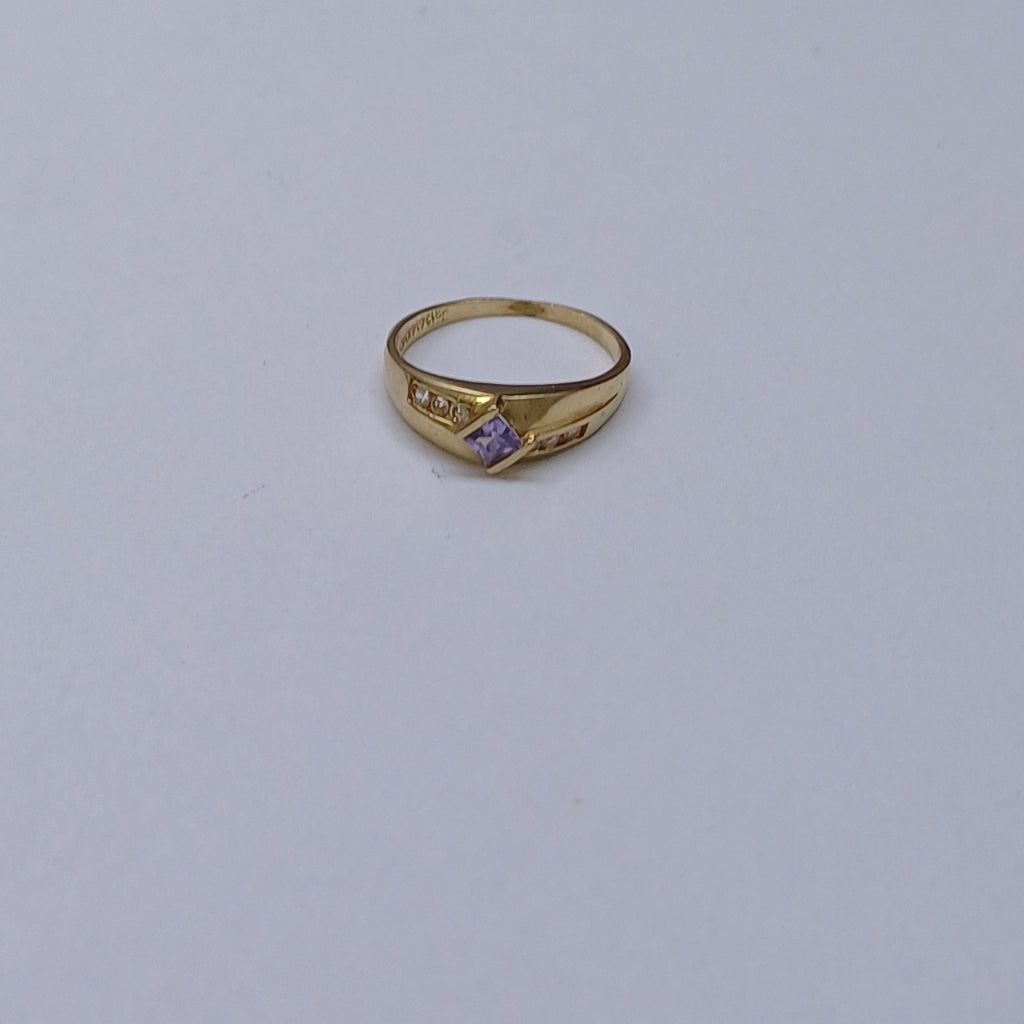 ANILLO ORO 14 K 2 GRMS (SEMINUEVO)