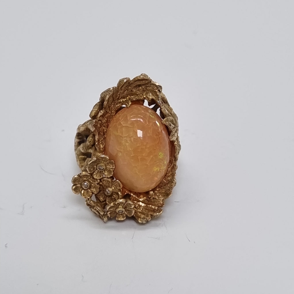 ANILLO ORO 14 K 12,80 GRMS (SEMINUEVO)
