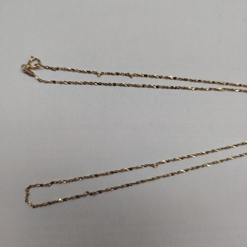 CADENA ORO 14 K 2.2 GRMS (SEMINUEVO)
