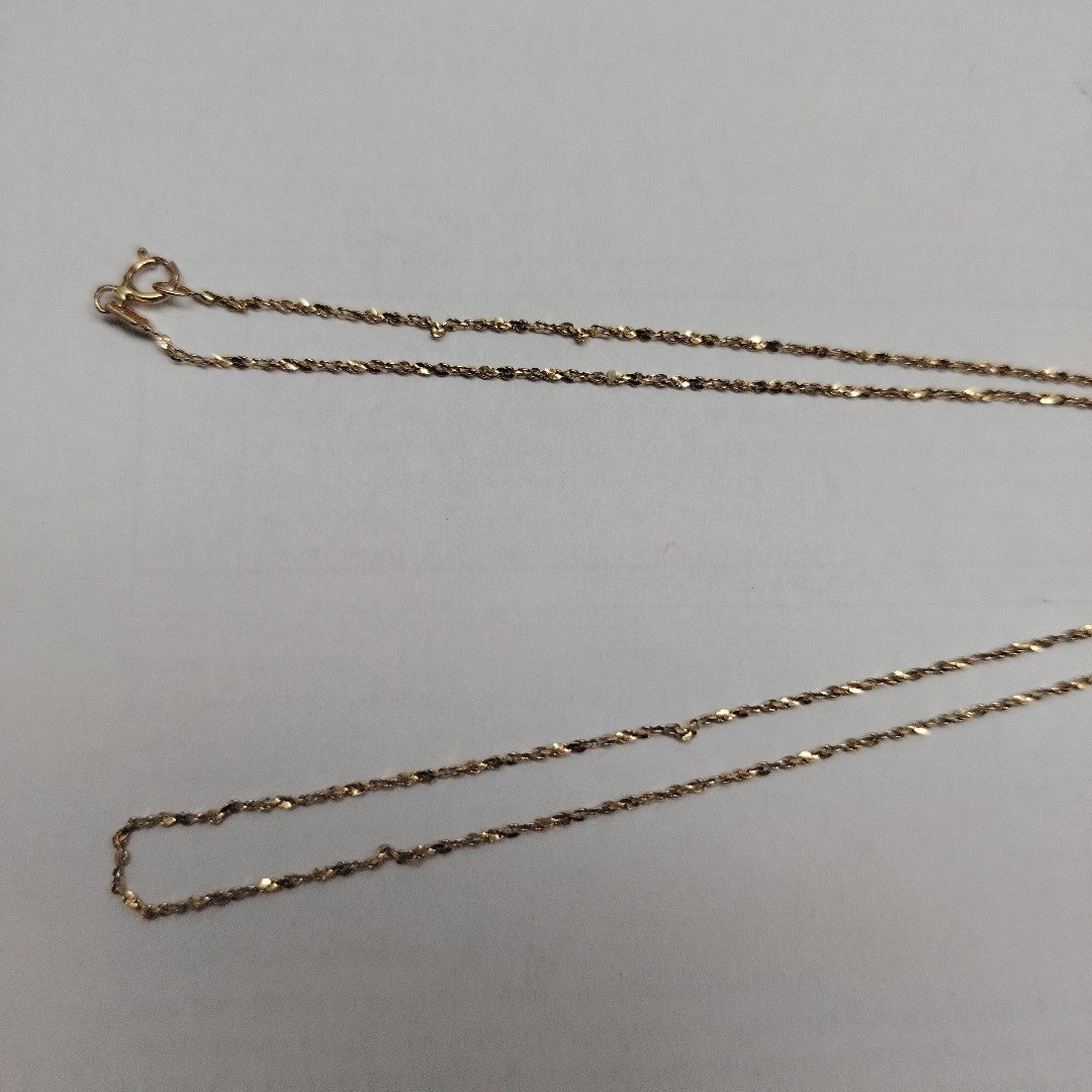 CADENA ORO 14 K 2.2 GRMS (SEMINUEVO)
