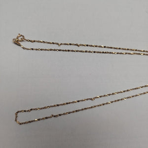 CADENA ORO 14 K 2.2 GRMS (SEMINUEVO)
